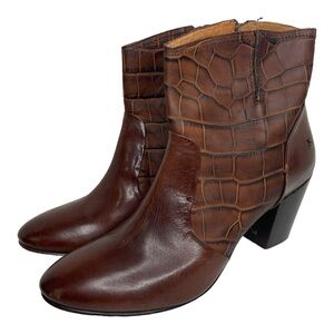 Trask Genuine Leather booties - size 10